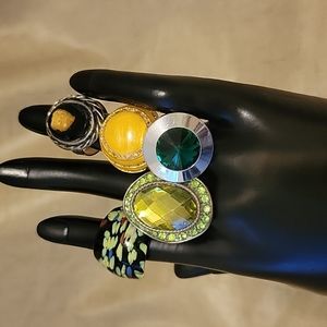 Five Fashion Rings